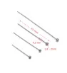 Stainless Steel Headpins 2x0,5mm - 100Pcs