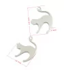 Stainless Steel Cats 18mm - 1Pcs