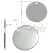 Stainless Steel Tag pendant 30x30x1mm - 1Pc+