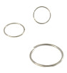 Stainless Steel 20x1,2mm Rings - 100Pcs
