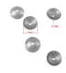 Stainless Steel Bead caps 3-6mm - 100Pc