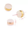 Silicone Ear Nut with ring 6mm - 1PC