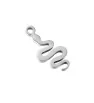 Stainless Steel snake charm 17mm