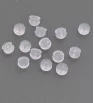 Silicone hypoallergic Ear nuts 5x6mm - 100PCs