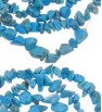 Turquoise chips 2-6mm - 43cm