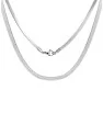 Flat Necklace - Snake chain 3mm