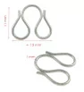Stainless Steel M ending 11x13mm - 1Pc+P