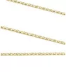 Stainless Steel Wheat Chain 3,3mm - 1m