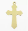 Stainless steel Cross Tag 43x26x1mm