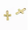 Stainless Steel Cross 12x7x1mm - 1Pc+P
