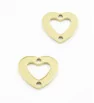 Heart Connector 15x14x1mm - 1Pc+P
