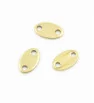 Stainless steel oval connector 6x3,5mm 1Pc+P