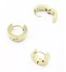 Stainless steel 304 Circle Earring - 1Pc+P