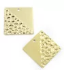 Stainless Steel square pendant 22mm - 1Pcs