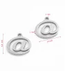 Stainless Steel Charm 10mm - 1Pc+P