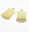 Stainless steel Bone Tag 34x20mm