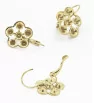 Stainless Steel Earrings Flower 16mm