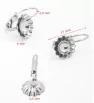 Stainless Steel Earring with a cup 5-6mm