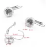 Stainless Steel Round Earring 10mm