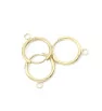 Stainless steel 304 Circle 13mm Earring - 1Pc