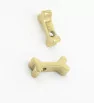 Stainless Steel Dog bone pendant 11x5mm - 1Pc