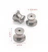 Stainless Steel stopper with silicone 5mm - 1Pcs