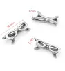 Pendant stainless steel glasses 20mm - 1Pc