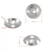 Stainless Steel 304 Bead caps 3-10mm - 1Pc+