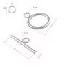 Stainless Steel Toggle Clasp 15mm - 1set