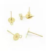 Stainless Steel Earring Post 6mm - 1Pc+P