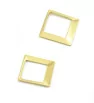 Stainless Steel Square 18mm - 1Pcs