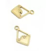 Stainless steel pendant 22mm - 1Pcs