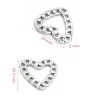 Stainless Steel Chain Connector heart 22mm