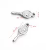 Stainless Steel Pendants Racket 18mm - 1Pc