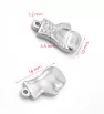 Stainless Steel Pendants Gloves 18mm - 1Pc