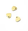 Stainless Steel Heart Charm 5x6mm - 1Pc+P