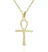 Stainless Steel Ankh pendant with chain