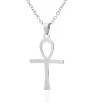 Stainless Steel Ankh pendant with chain