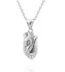 Stainless Steel Heart pendant with chain