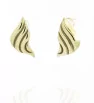 Stainless Steel 25mm earrings Ocean Wave