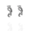 Stainless Steel earrings 22mm Viper