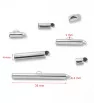 Stainless Steel 4mm Tube Ends 6-40mm