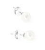 Stainless Steel earrings Pearl Pin