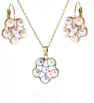 Stainless Steel Jewellery set Pearl Blossom