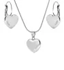 Stainless Steel Jewelry set Gold heart