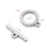 Stainless Steel 304 Toggle Clasp 15mm - 1Pair