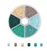 Glass Seed Beads mix 2mm 4800Pcs