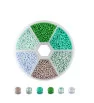 Glass Seed Beads mix 2mm 4800Pcs