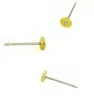 Stainless steel two tone components for Earrings - 1Pc