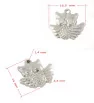 Stainless Steel Owl 14mm - 1Pc+